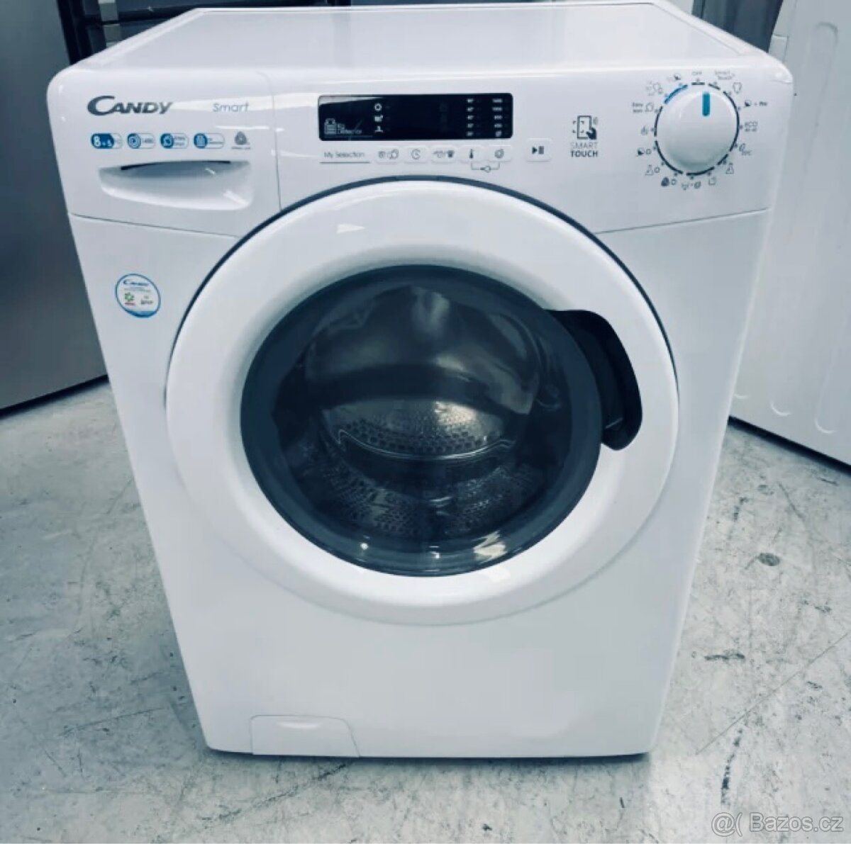 Pračka candy se sušičkou úzká - slim 8+5 kg a+++