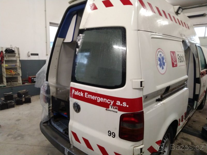 Náhradní díly VW Transportér T5 r.v. 2006 4x4