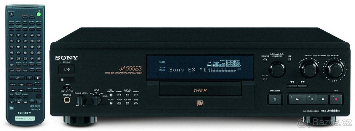 sony mds ja 555es