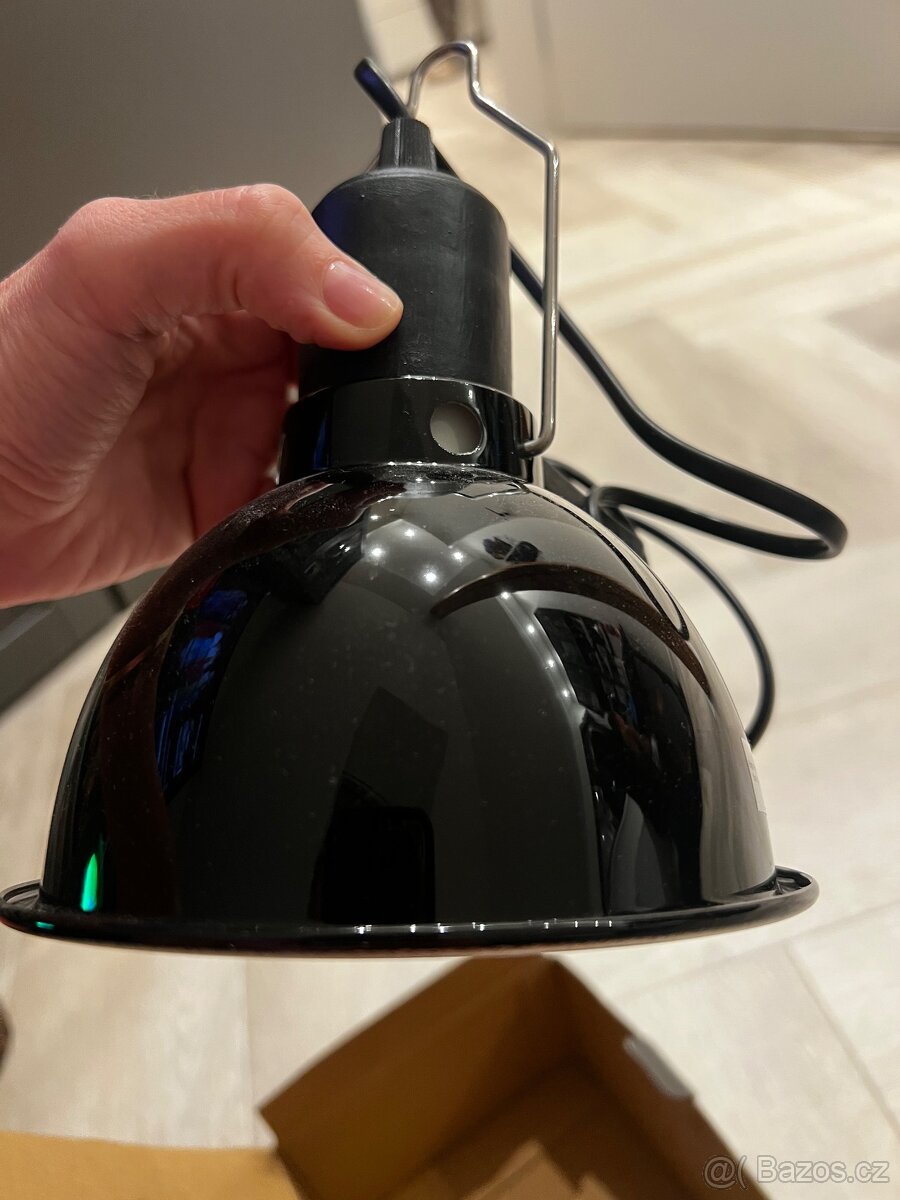 REPTI PLANET výhřevné a denní žárovky + dome lampa (set)