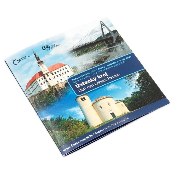 Ústecký kraj - sada oběžných mincí 2021