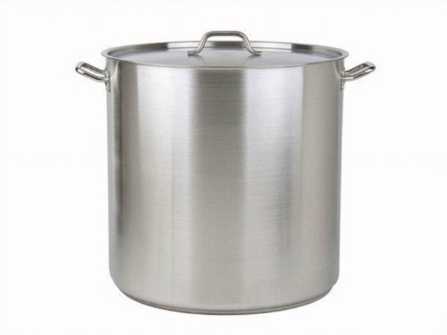 Nerezový gastro hrnec s poklicí 98L