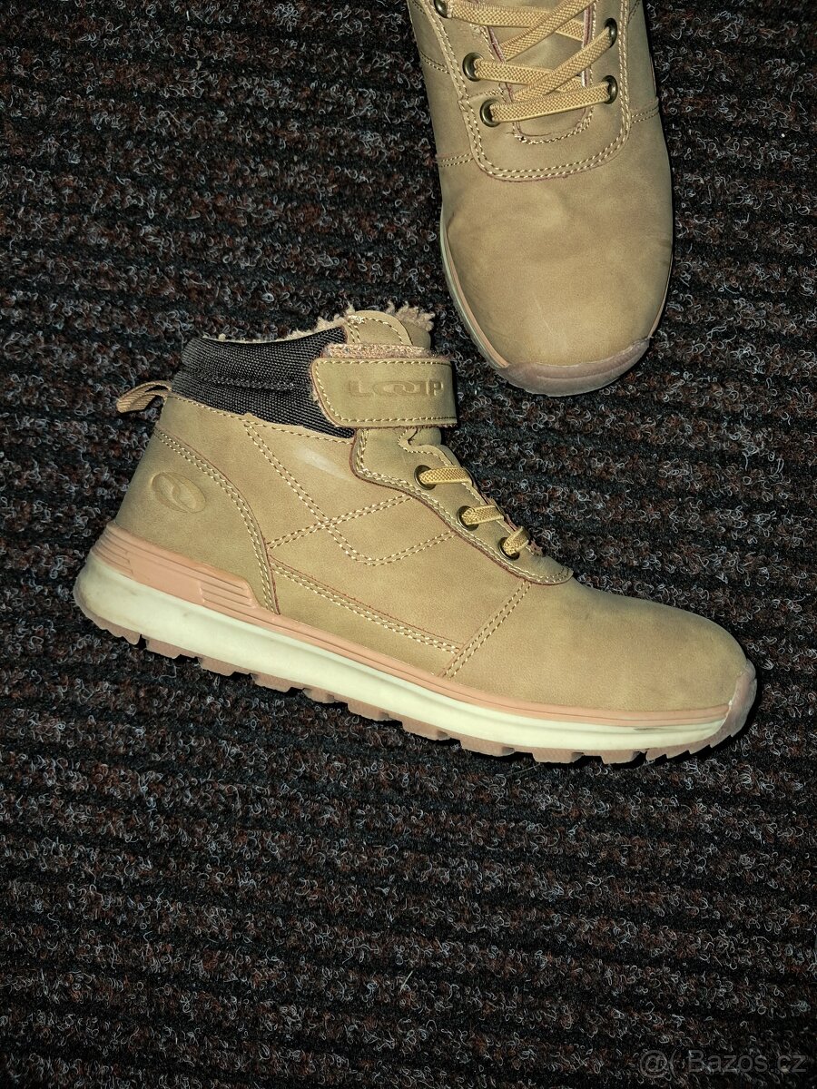 Zimni chlapecká obuv