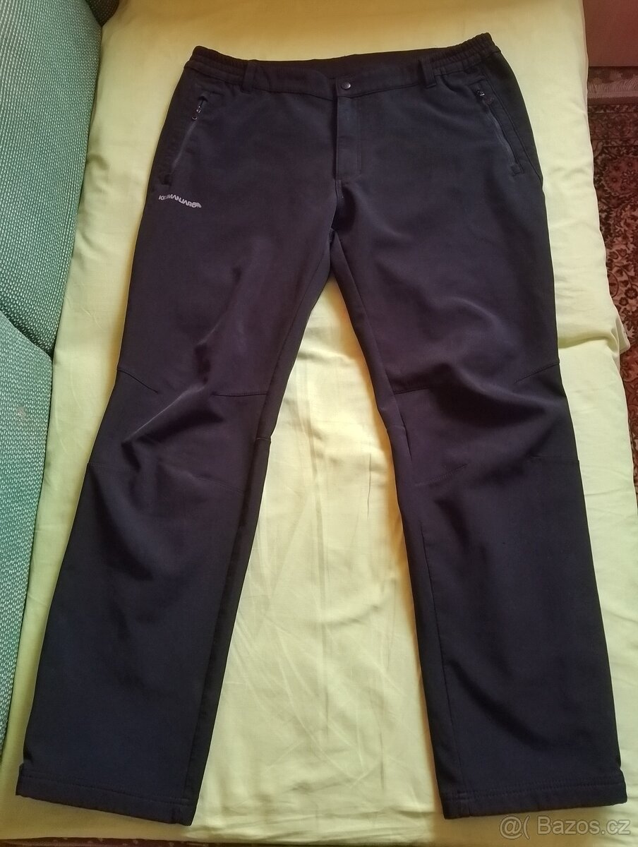 Pánské zateplené zimní softshellové kalhoty Kilimanjaro