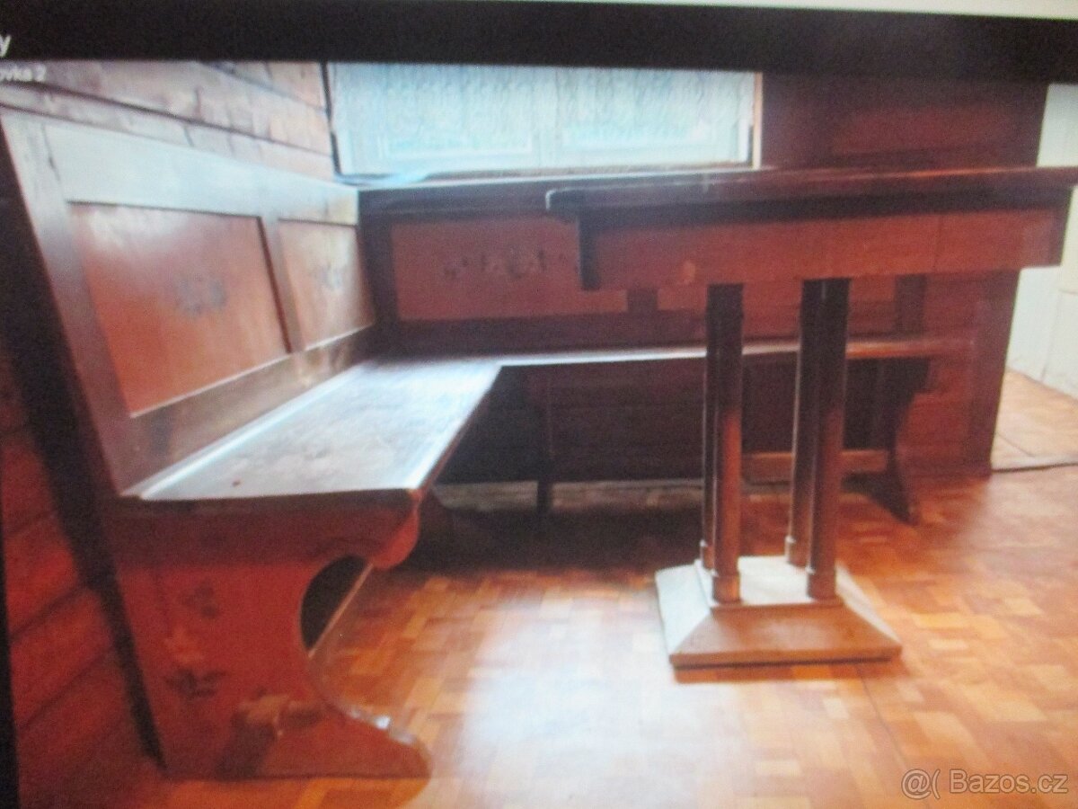 jídelní kout-lavice,stůl,židle