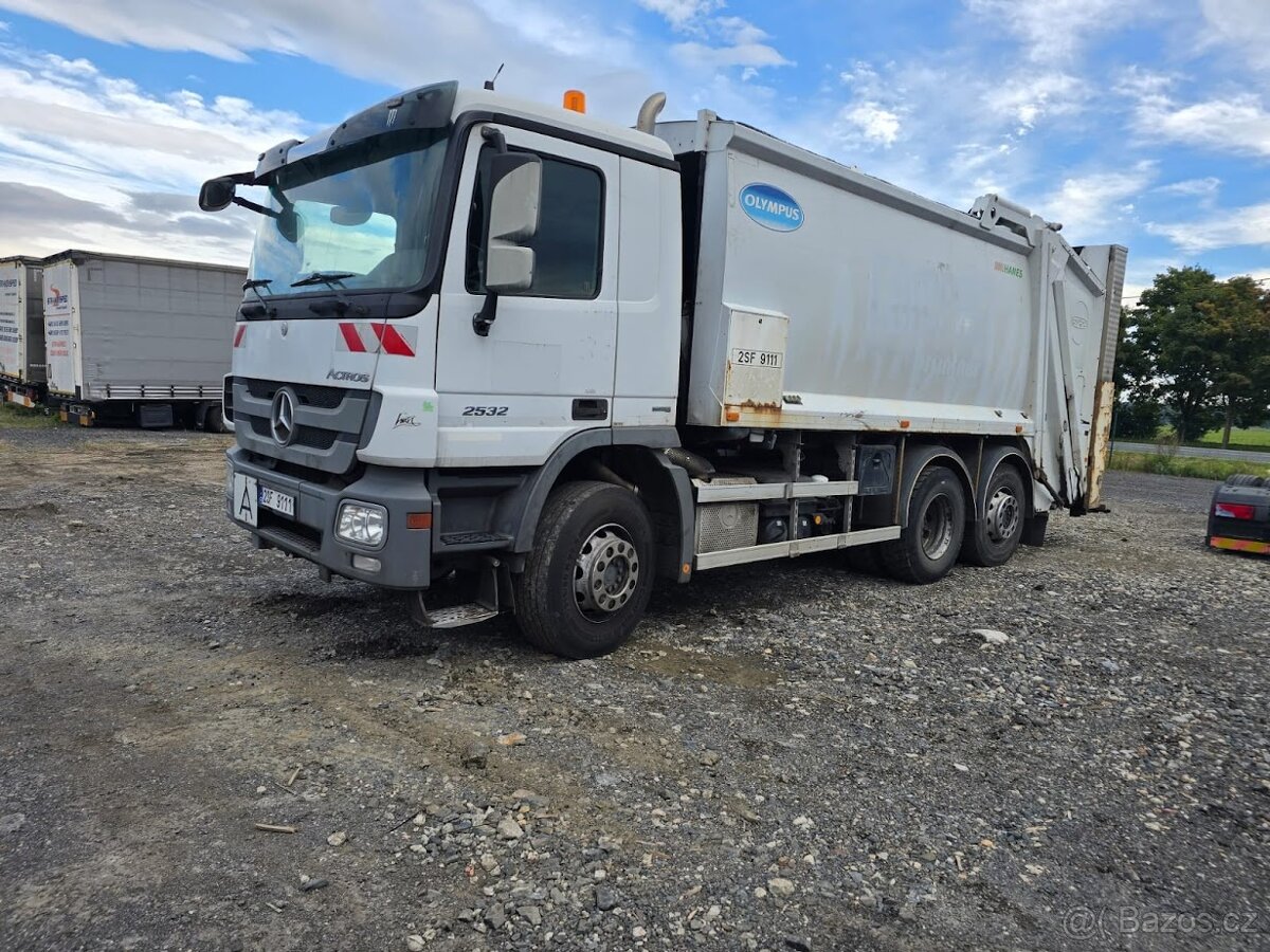 MERCEDES ACTROS 2532 6X2 r.2012, STANDART, AUTOMAT,