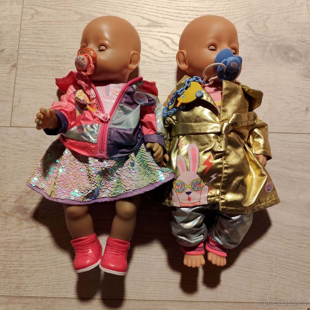 Báby Born panenky,cena za obě