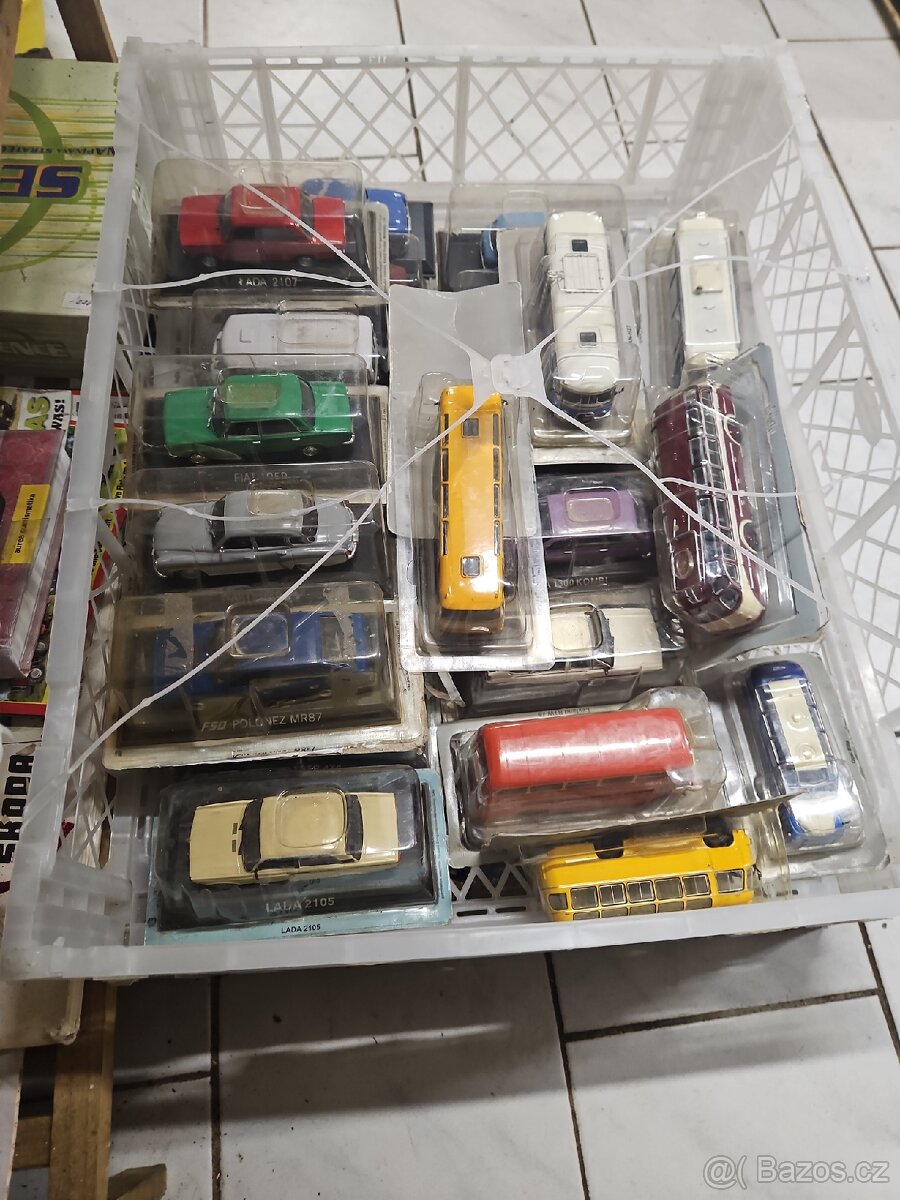 Modely aut DeAgostini – originální balení (NOVÉ)