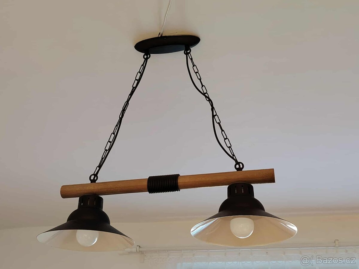 Dvojitý závěsný Lustr