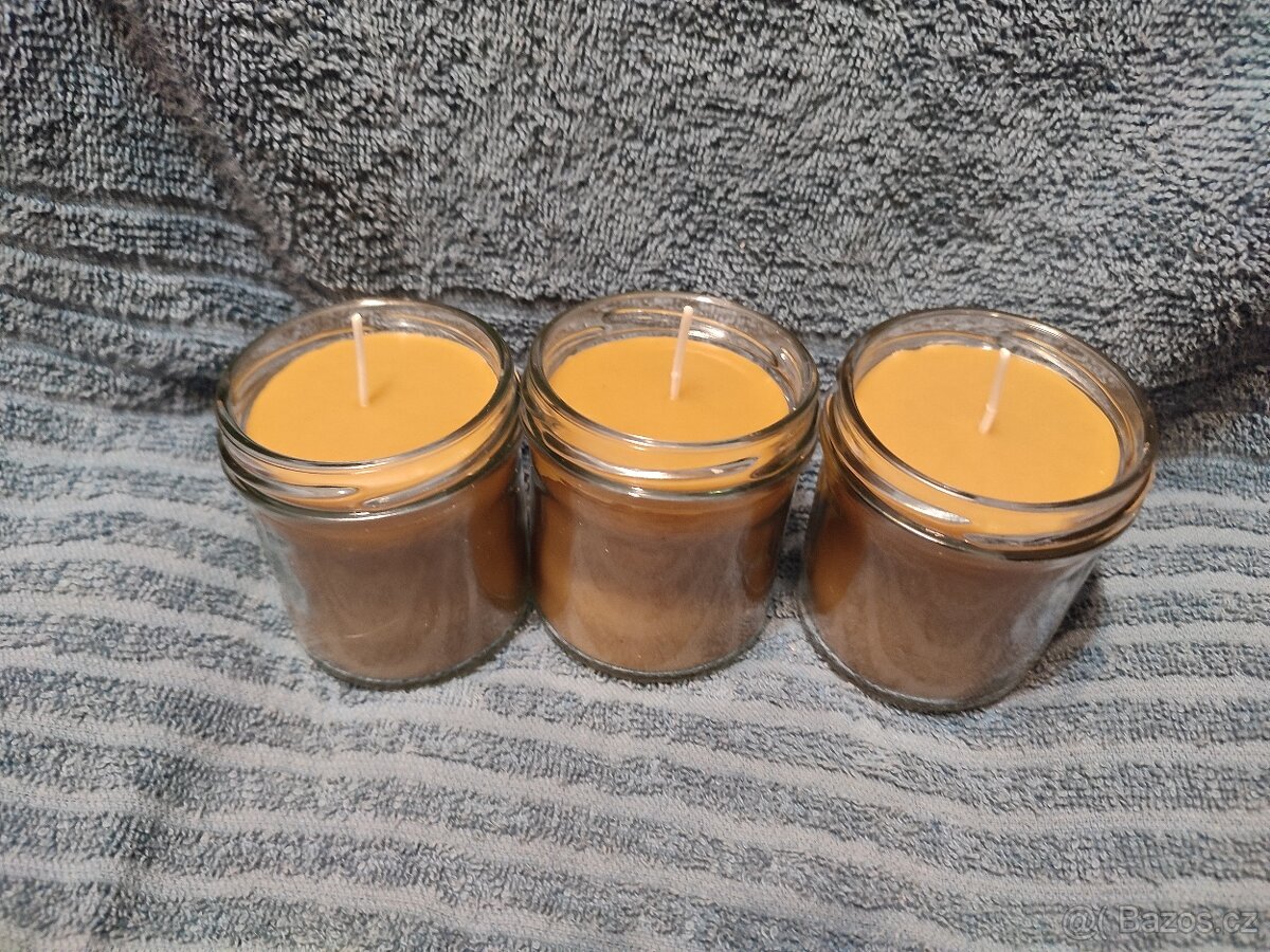 Včelí vosk - sklenice