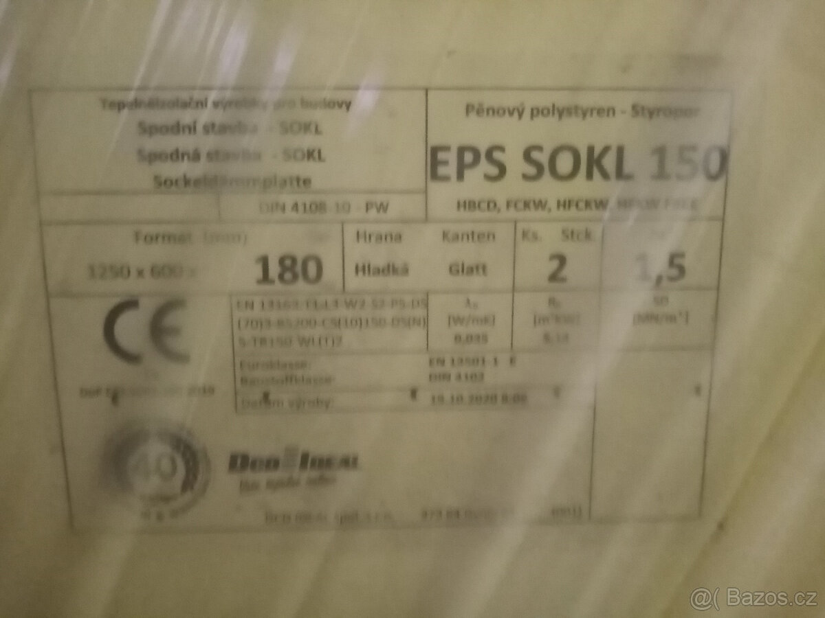 EPS SOKL 150 tl. 180 mm