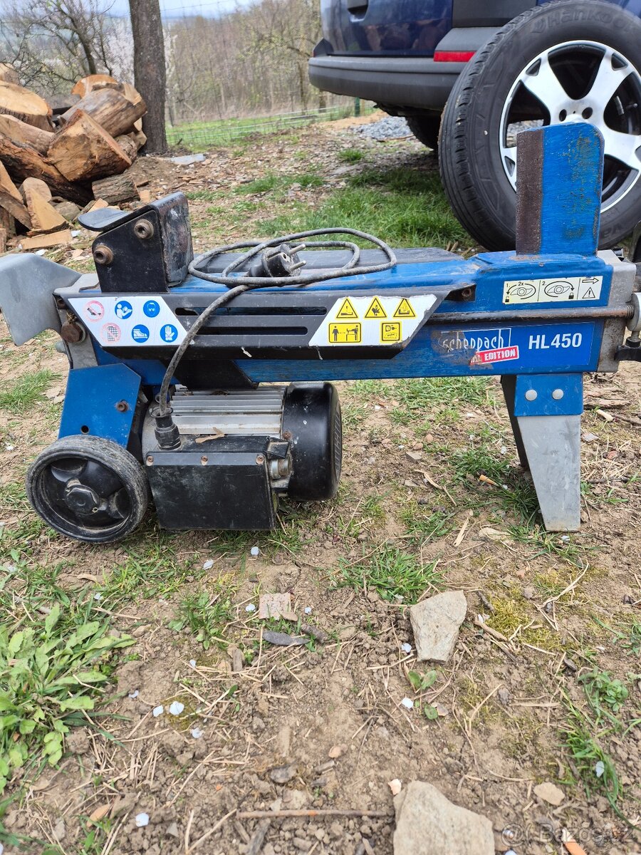 Štipačka na dřevo Scheppach 4 tun