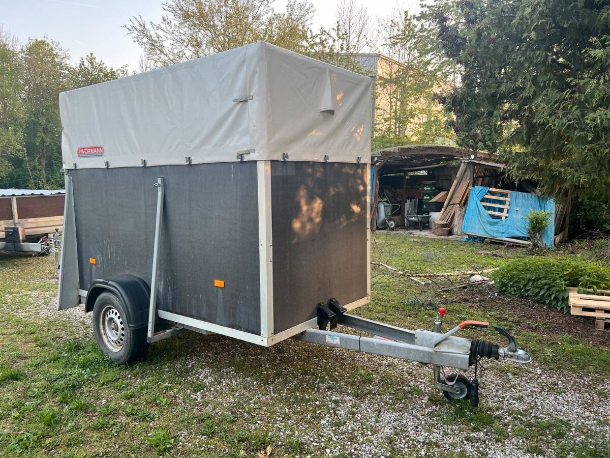 .výrobce Wörmann přívěs pro zvířata 1.350kg, viz foto