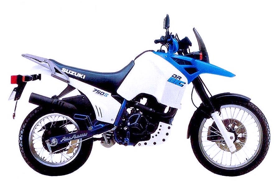 Suzuki dr 750 big koupím originální výfuk