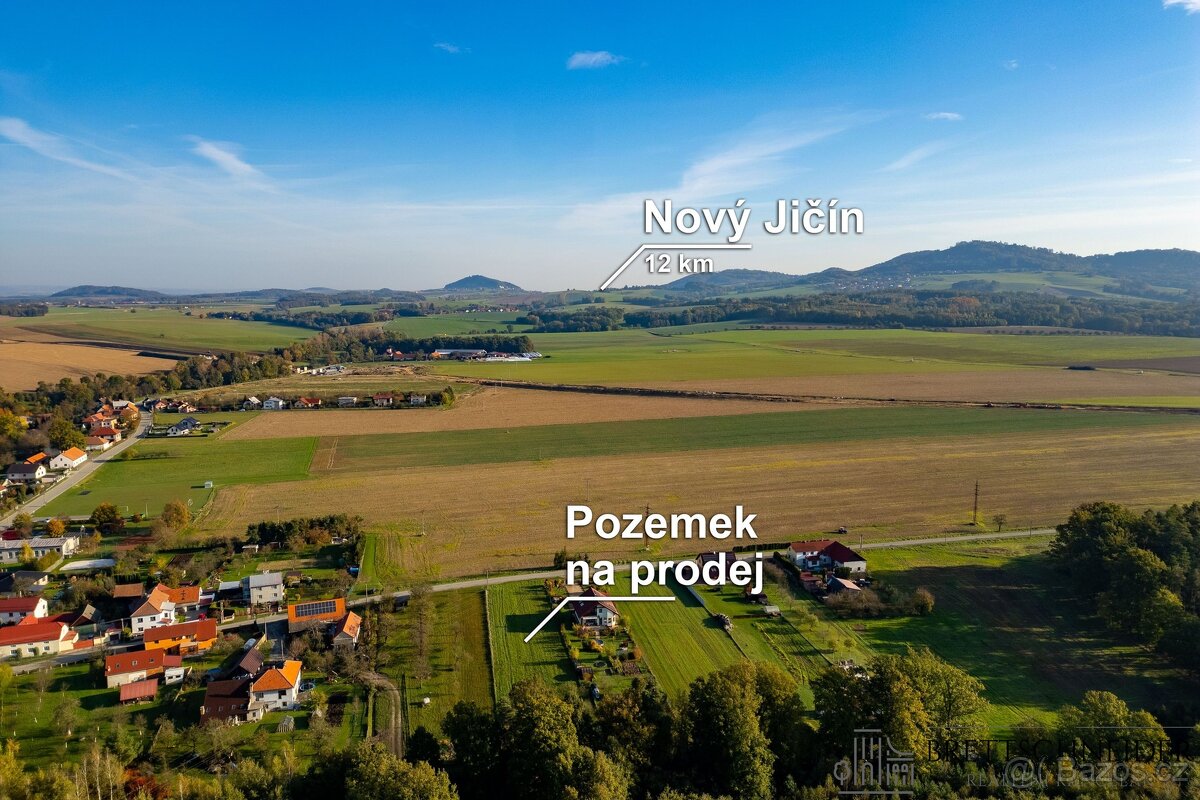 Prodej pozemku pro bydlení, 2 608 m2 - Hustopeče nad Bečvou