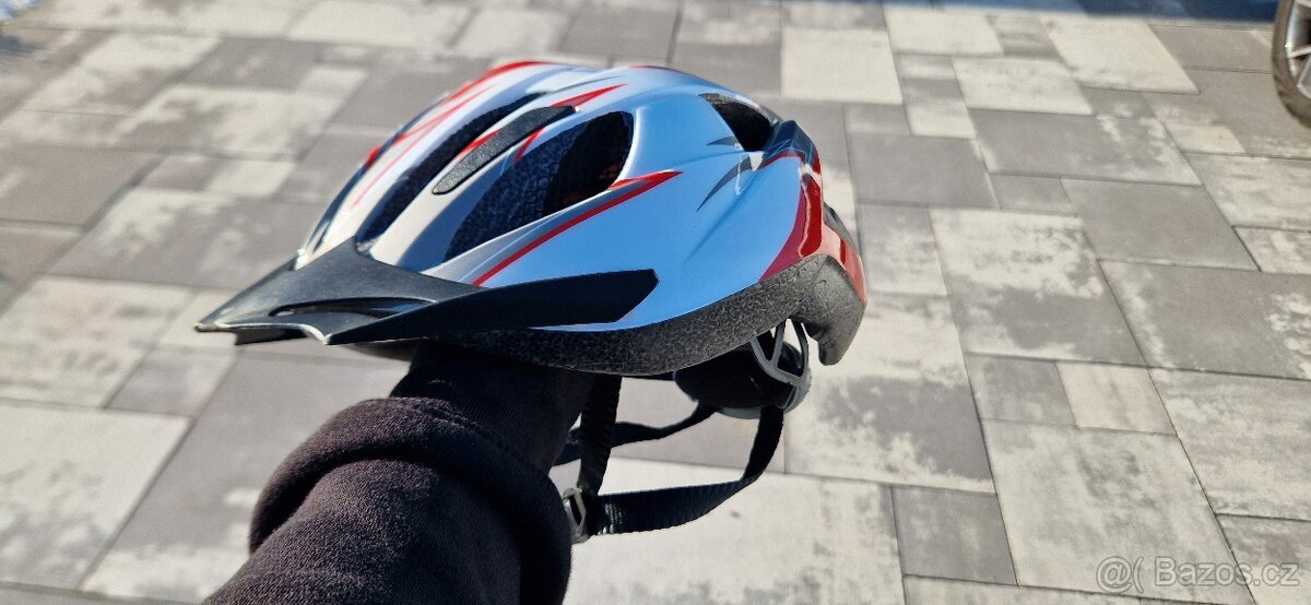 Detska cyklo helma Crivit  se svetlem (49-54)cm
