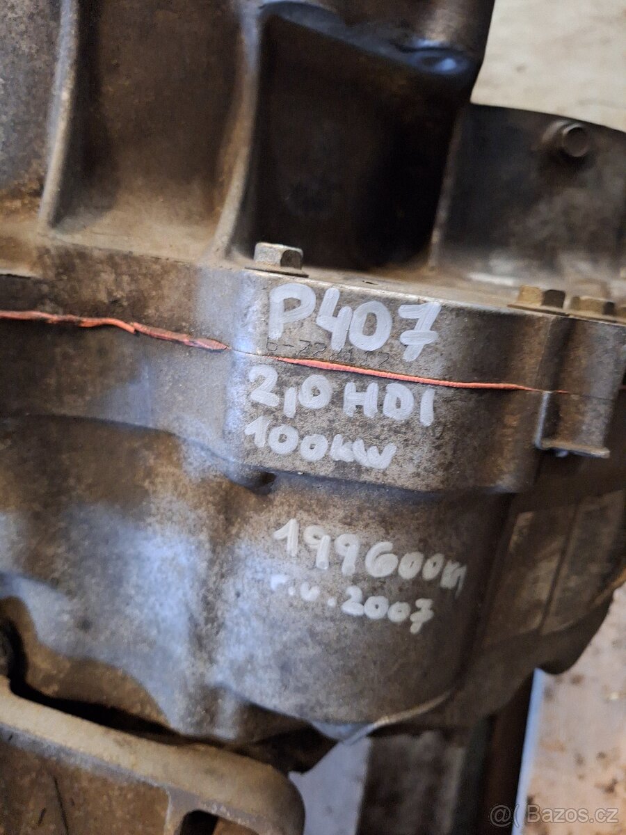 Automatická převodovka P407