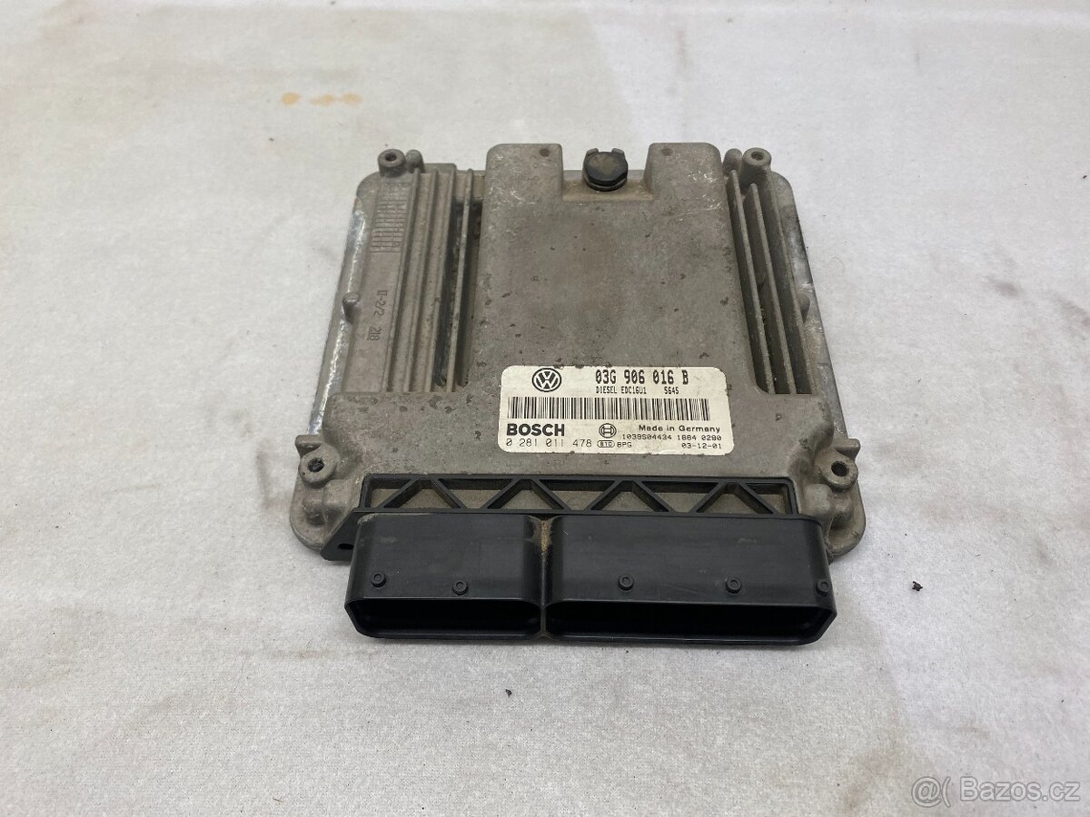 VW GOLF 5 1.9TDI 77KW BKC 2003-2008 -ŘJ MOTORU 03G 906 016 B