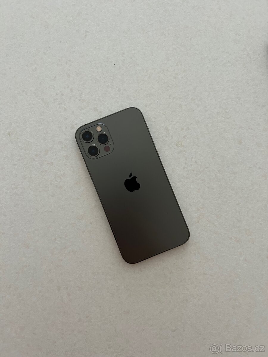 Apple iPhone 12 Pro 128GB–Černý,Krásný stav,záruka
