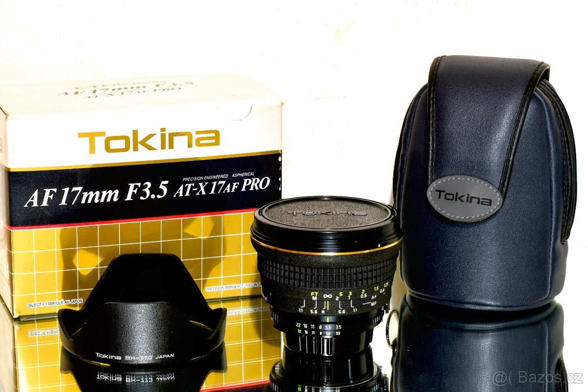 Nikon Tokina 17mm f/3.5 AT-X AF Pro TOP STAV