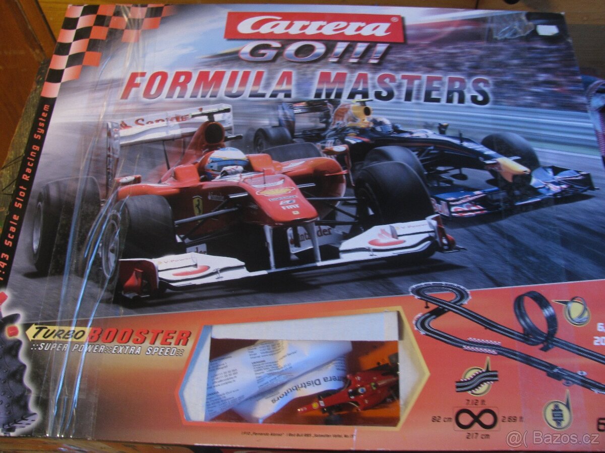 autodráha carrera formula set 6,2 metru