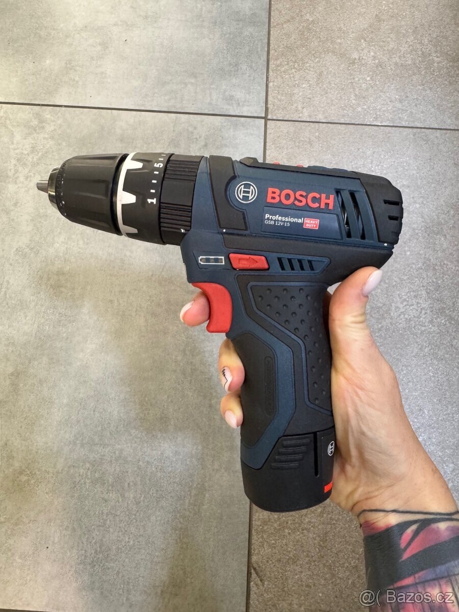 AKU ŠROUBOVÁK BOSCH GSB 12V 15