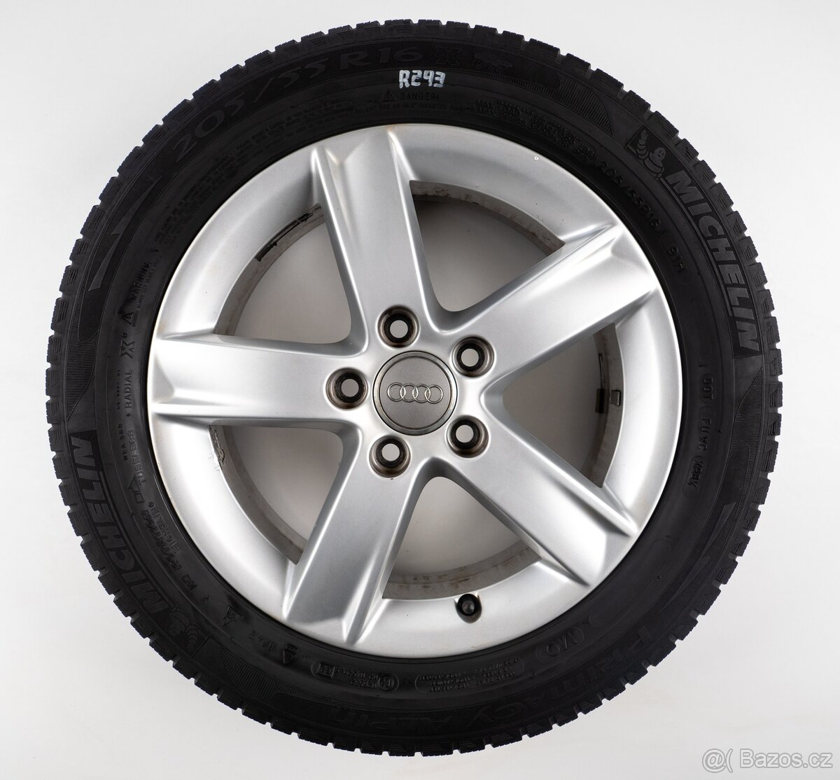 Seat Audi Leon A3 - Originání 16" alu kola - Zimní pneu