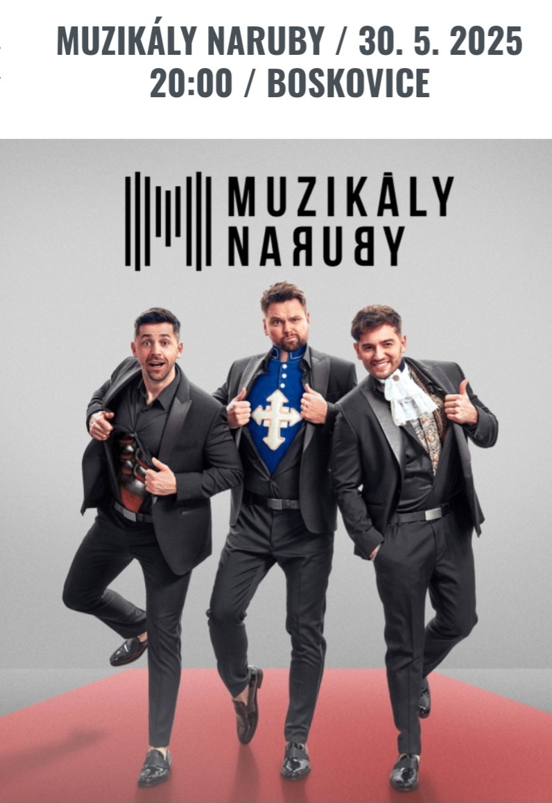 Muzikály naruby 30.5. Boskovice.last call