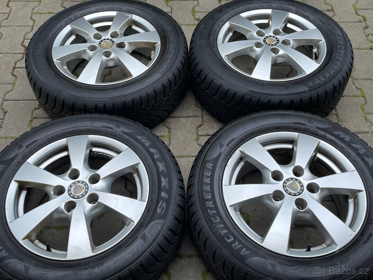 Alu kola 5x112 zn.Rial Volkswagen T4 225/60 R16 102H Maxxis