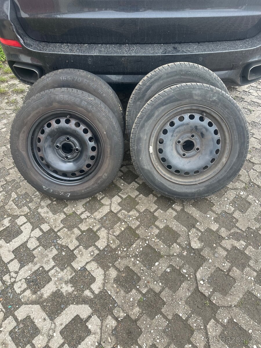 Letni sada 165/70 R14 citigo 4x100