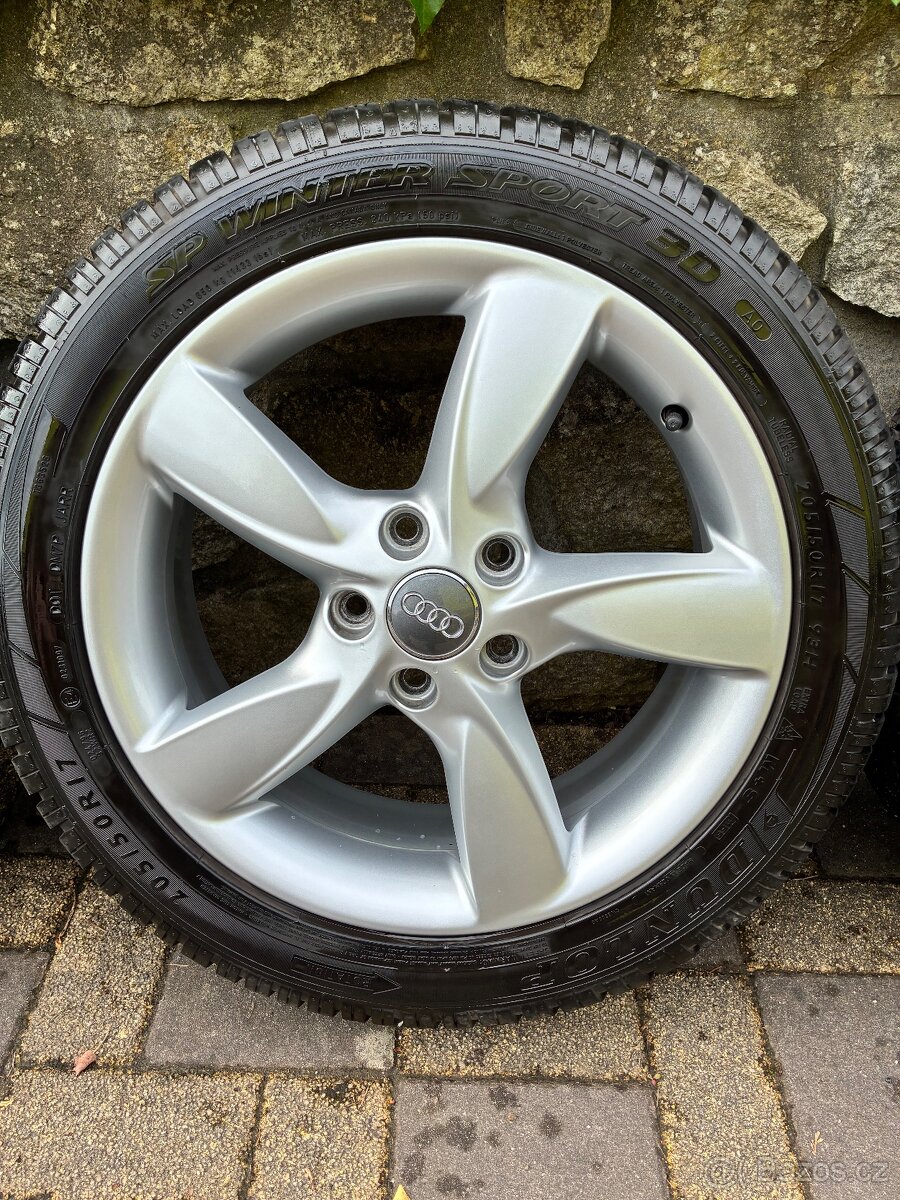 Zimní kola Audi 205/50 R17 Dunlop WinterSport 3D