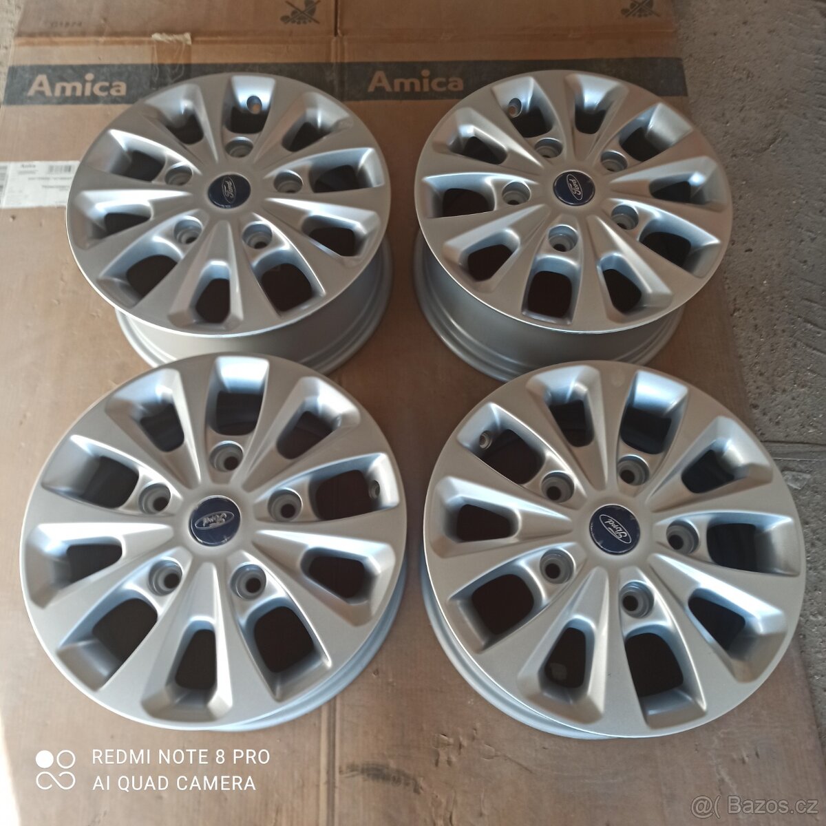 Orig.alu disky FORD TRANSIT CUSTOM 16"