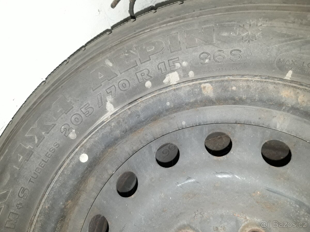 Kola 15 palců 5x114,3