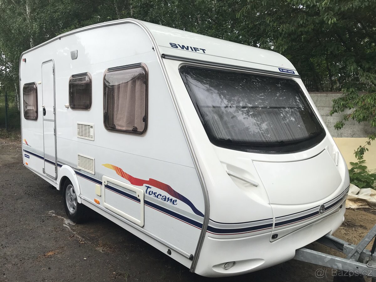 Karavan SWIFT Toscane 440(r.v.2005) - 4osoby,předstan,bojler