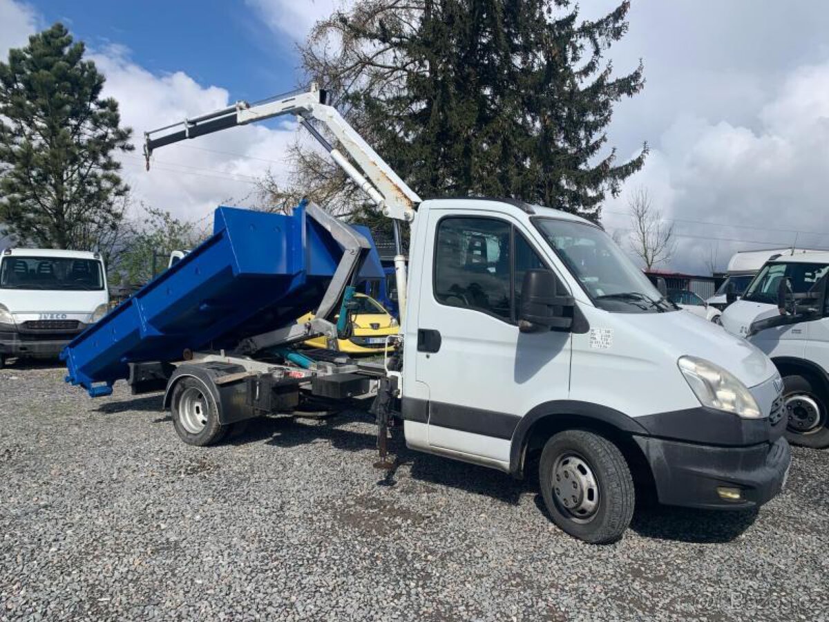 Iveco Daily 35C15 nosič kon. +Hyd.ruka