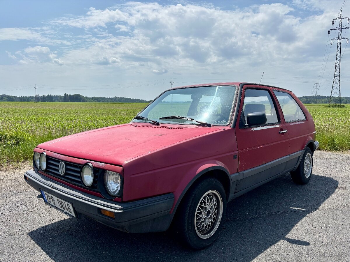 Golf MK2, 1.6 D, EKO placeno, STK platná