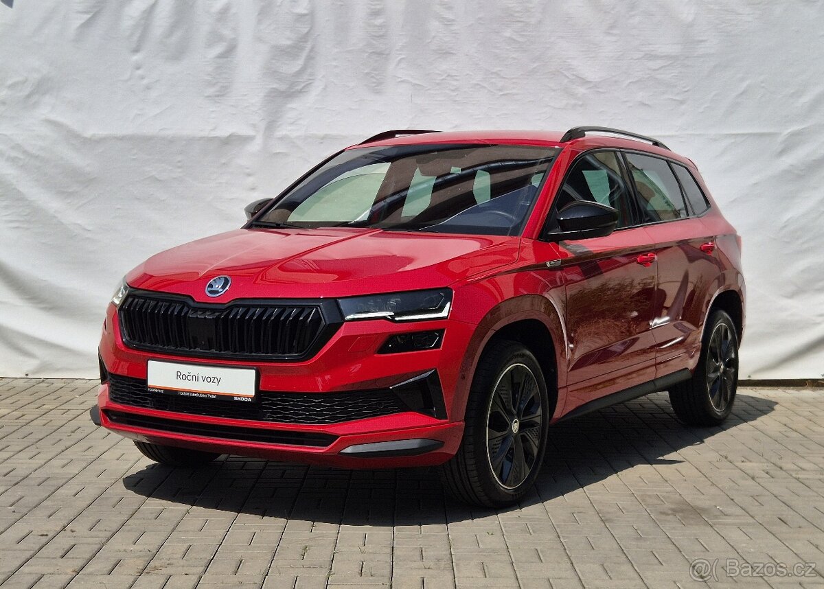 ŠKODA Karoq 1.5TSI 110kW DSG Sportline 2024 ZÁRUKA 5 let