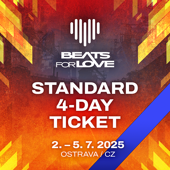 2x celofestivalová vstupenka na Beats 4 Love