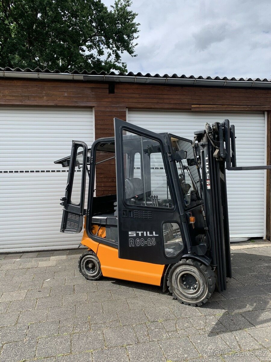 Stále R60-25 elektrický vysokozdvižný vozík s plnou kabinou