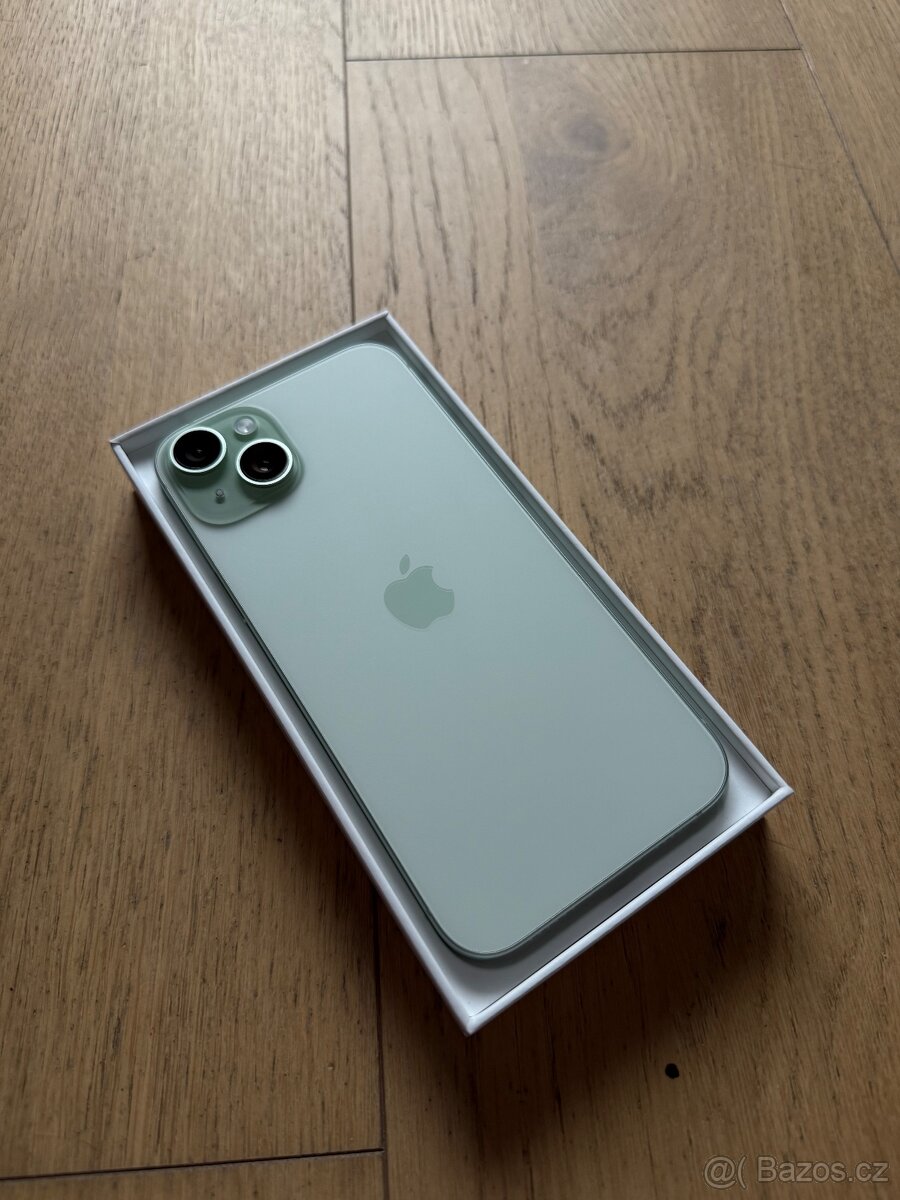 Apple iPhone 15 Plus 128GB zelený