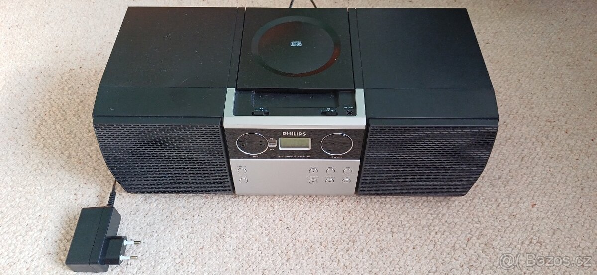 Radio a CD přehravač Mikrosystem Phlips MC 1000