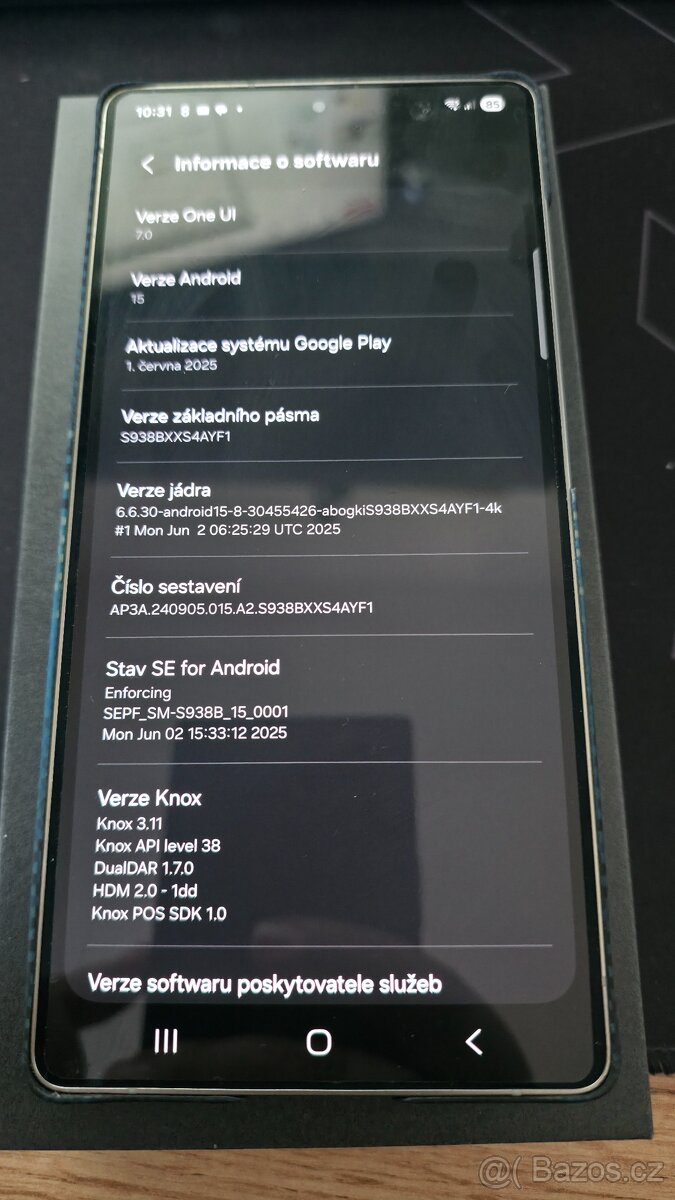 Samsung Galaxy S25 Ultra 1TB, záruka do 4.2.2027