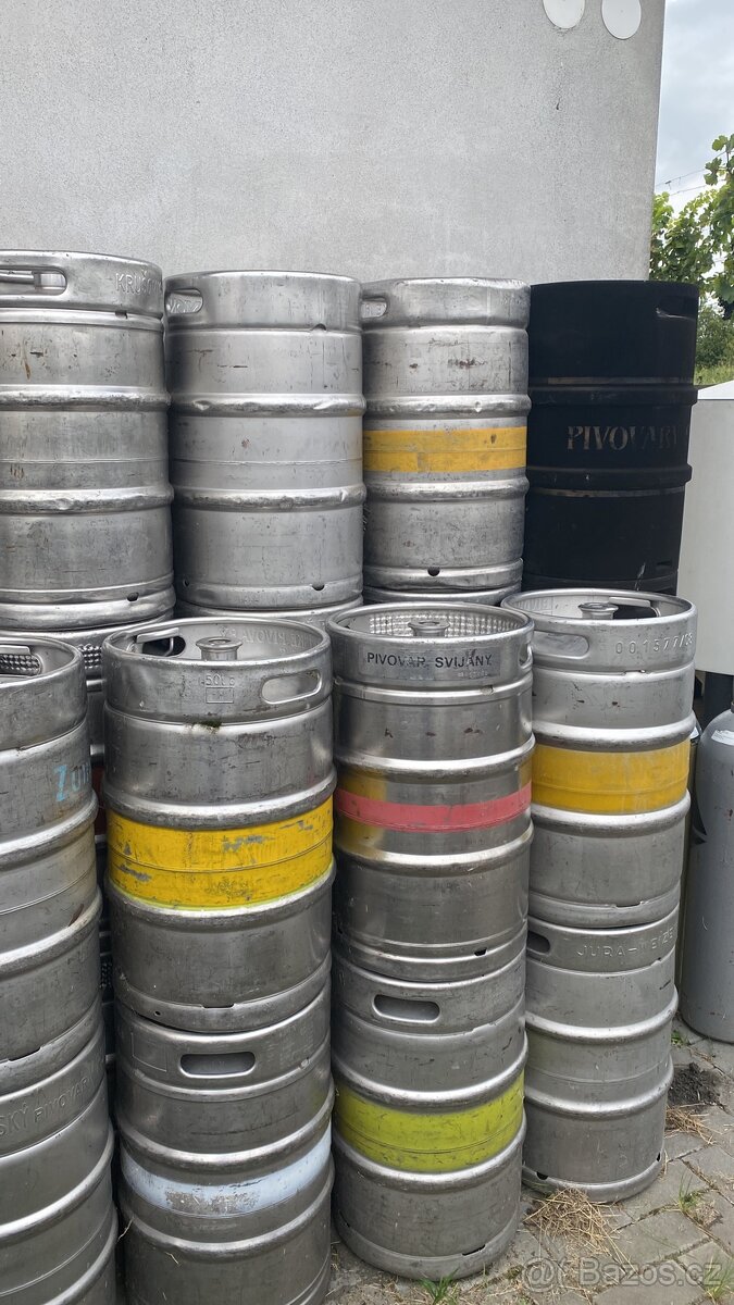Nerezové keg sudy 50l
