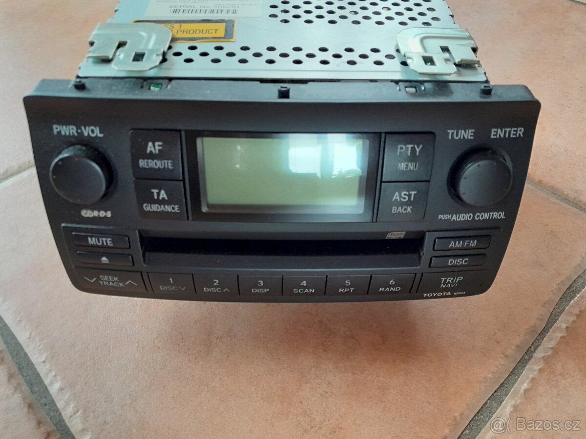 autoradio Toyota Corolla e12 2000 - 2007