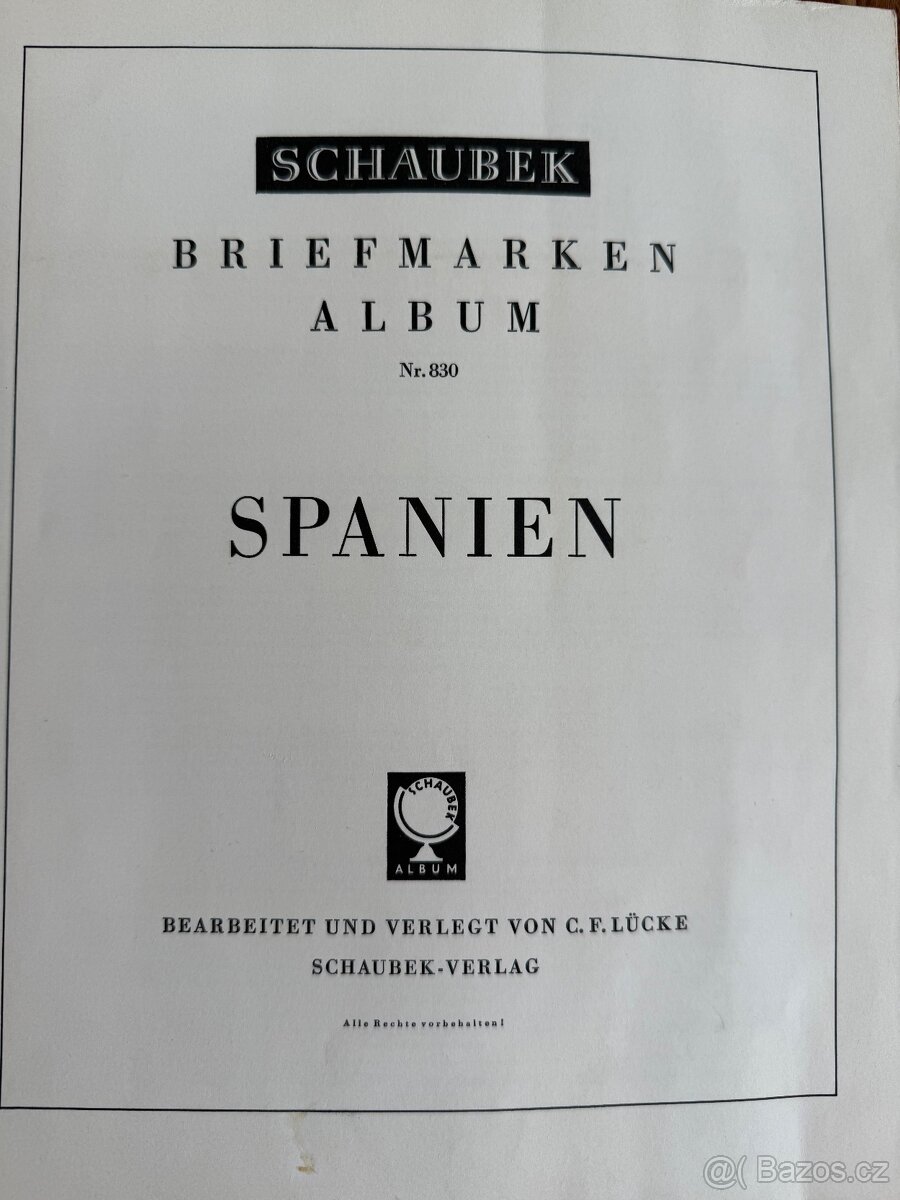 Filatelistická sbírka Španělsko