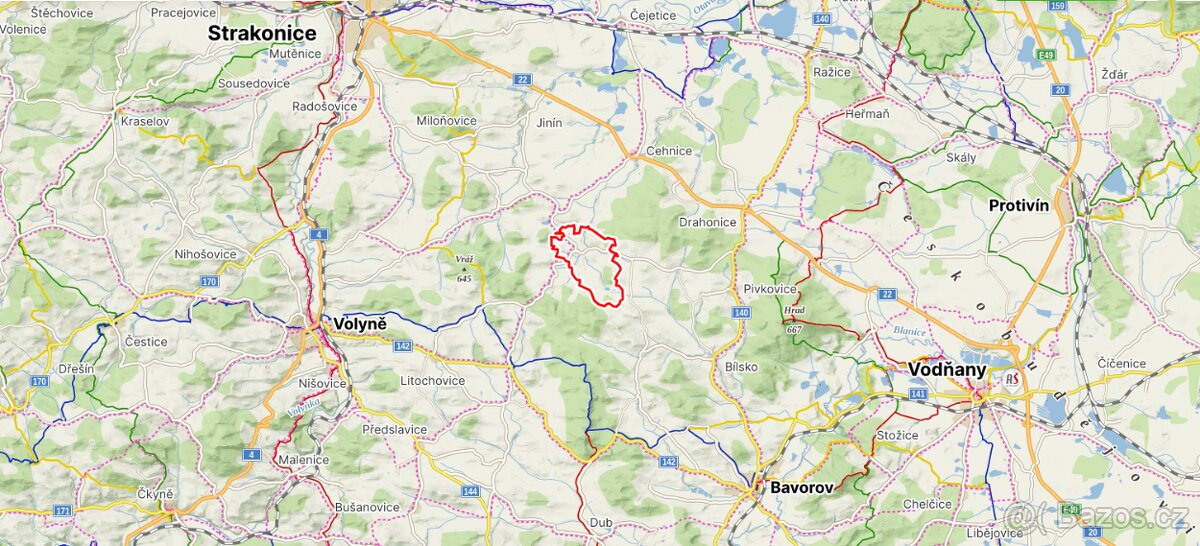 Prodej lesa Kváskovice