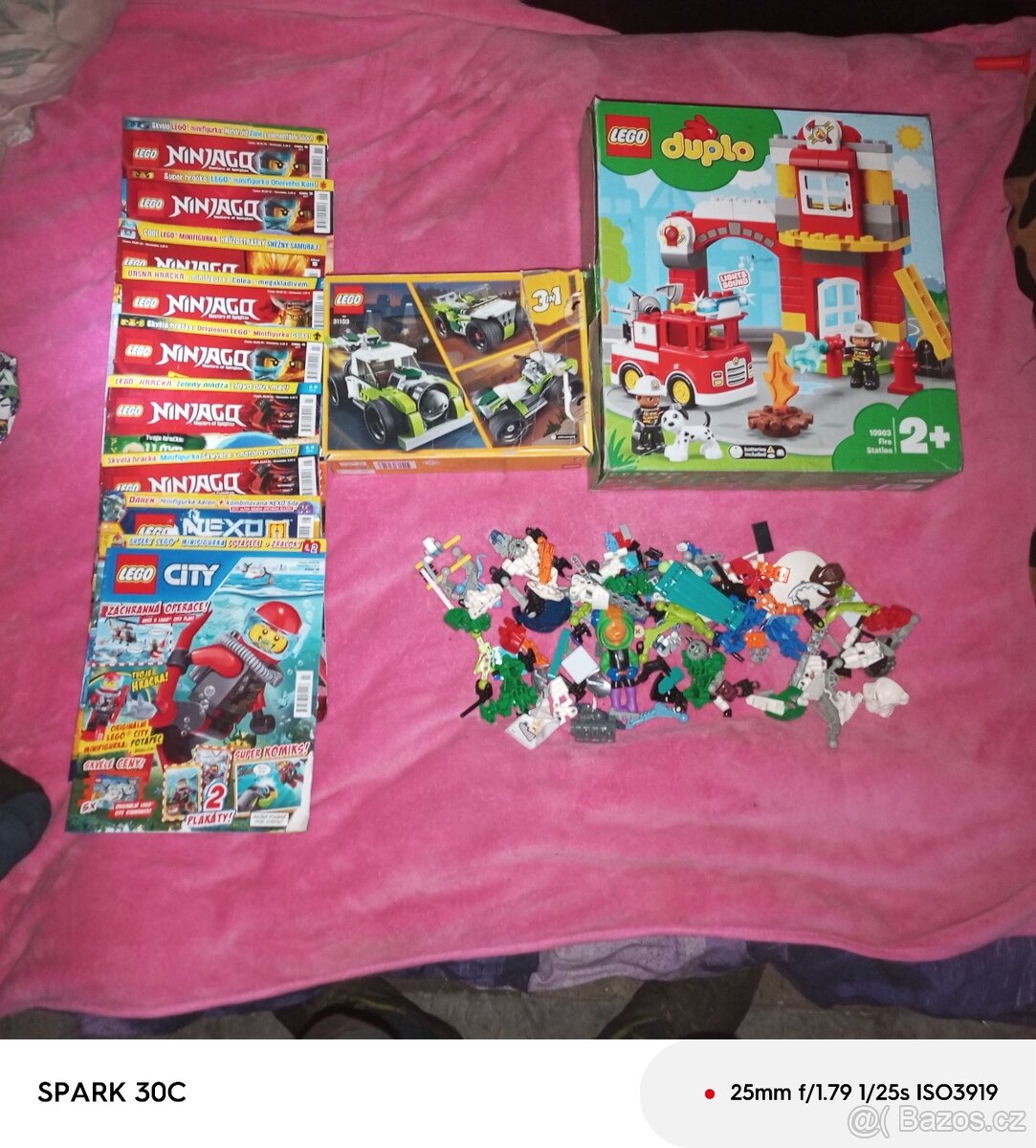 Lego Duplo i s časopisem a lego dily