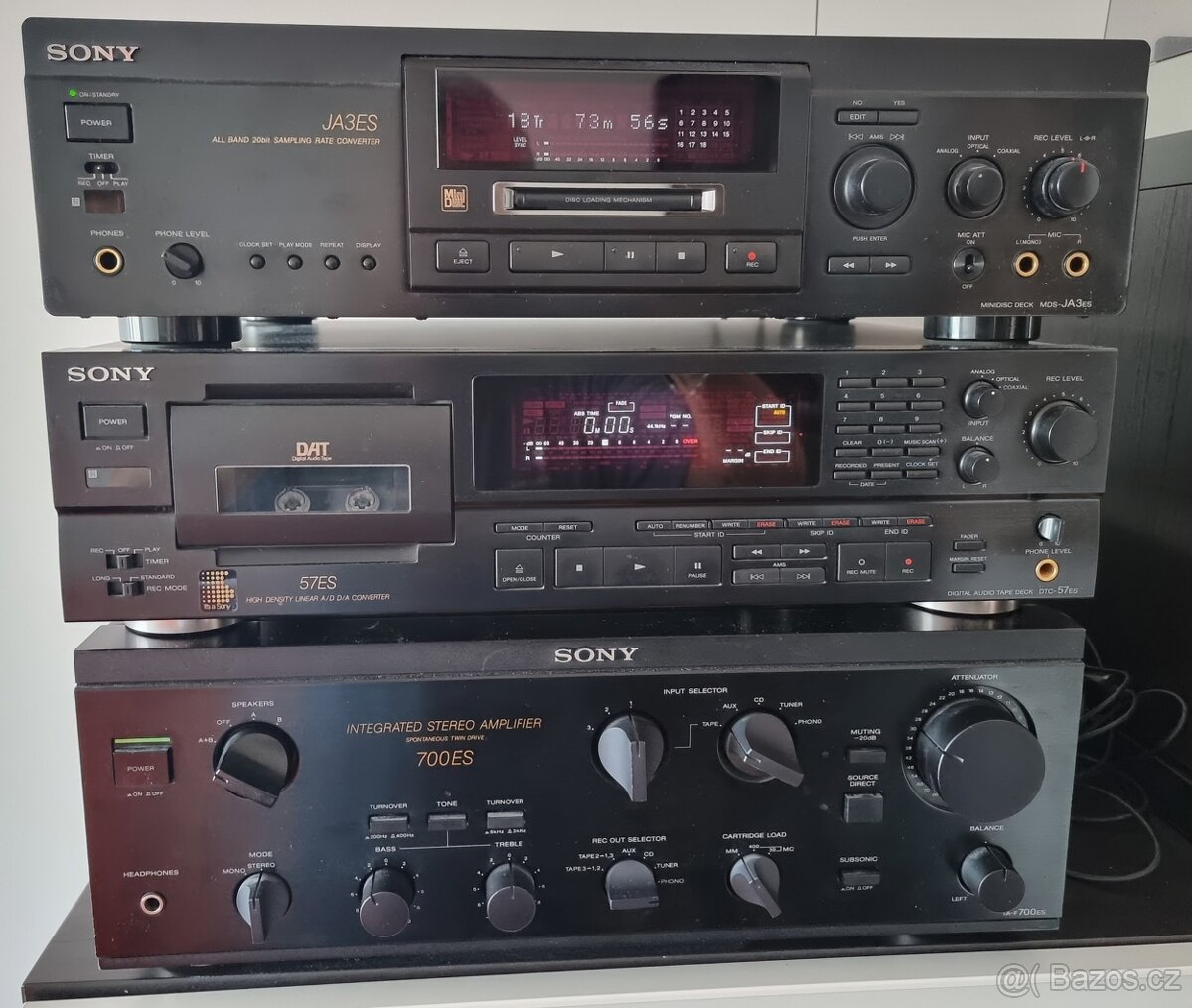 SONY HIFI ESPRIT SESTAVA + 50 DAT KAZET,bez gramofonu