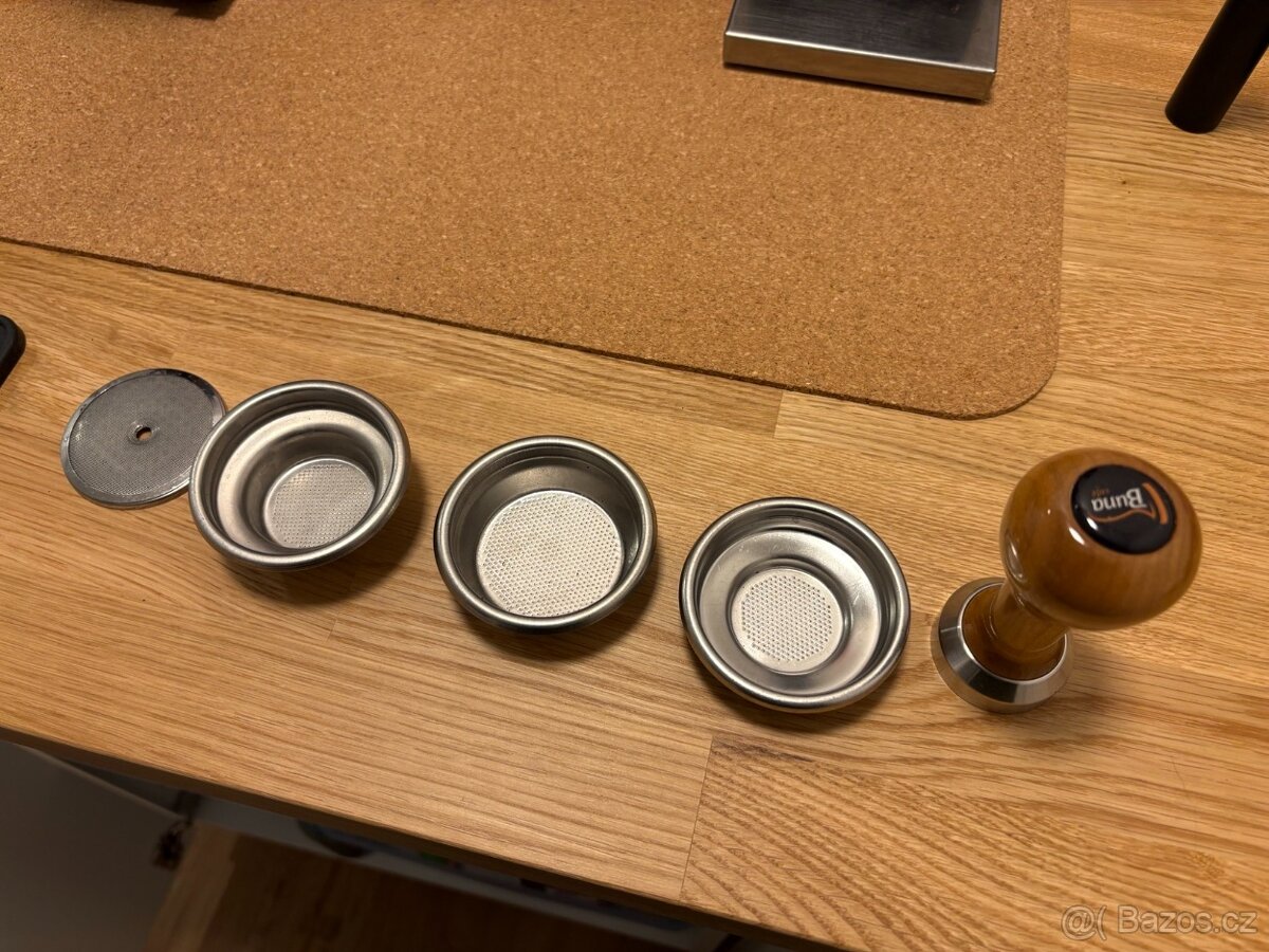 Kosiky do portafilteru a tamper