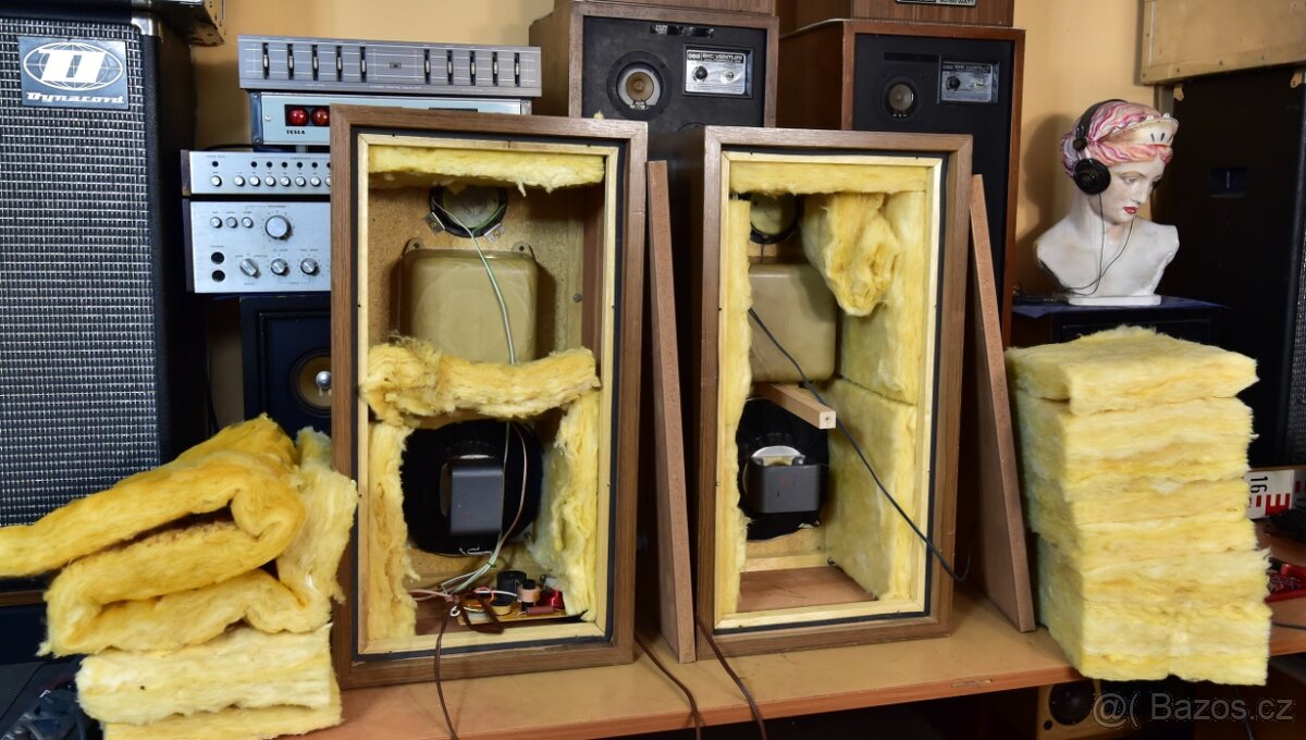 TELEFUNKEN HiFi Klangbox TL 80 reprosoustavy - ROZEBRANÉ